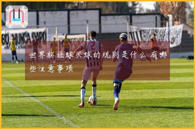 世界杯让球买球的规则是什么 有哪些注意事项